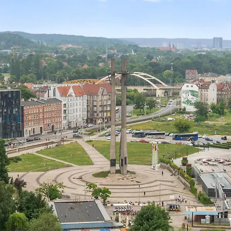 아파트 Bastion Walowa Center & Parking By Downtown 그단스크